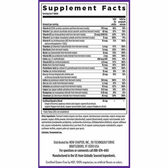 One Daily Prenatal Multivitamin, NCH
